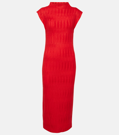 Veronica Beard Gramercy Dress In Flame