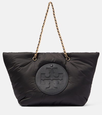 Tory Burch Ella Tote Bag In Black