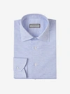 CANALI CANALI LINEN AND COTTON SHIRT