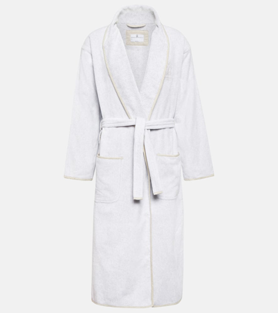 Brunello Cucinelli Cotton Terry Robe In White