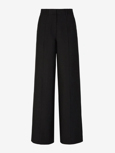Cult Gaia Wide Formal Pants In Negre