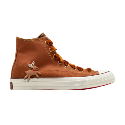 Pre-owned Converse Chuck 70 High 'christmas Pack - Reindeer' In Brown