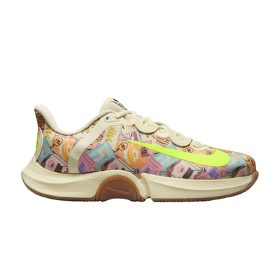 Pre-owned Nike Naomi Osaka X Wmns Court Air Zoom Gp Turbo 'snack Pack' In Cream