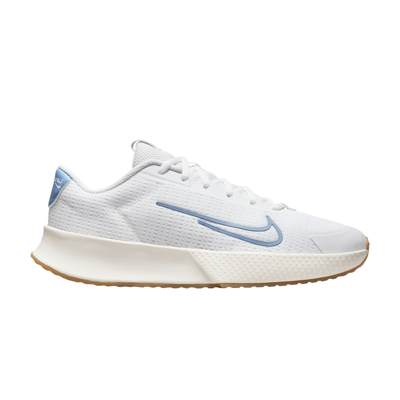 Pre-owned Nike Wmns Court Vapor Lite 2 Hc 'white Light Blue'
