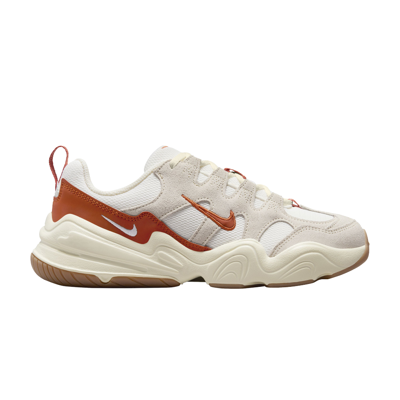 Pre-owned Nike Wmns Tech Hera 'sail Campfire Orange' In Cream