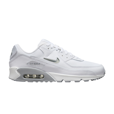 Pre-owned Nike Air Max 90 'jewel - Light Smoke Grey' In White