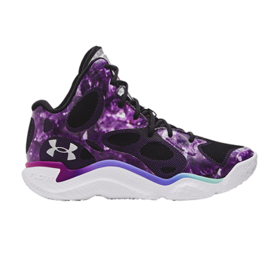 Pre-owned Curry Brand Tuff Crowd X Curry Spawn Flotro 'amethyst' In Purple