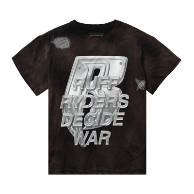 Pre-owned Who Decides War Ruff Ryders T-shirt 'vintage Black'