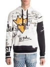 DOLCE & GABBANA Must Be Royal Printed Cotton Hoodie
