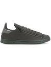 Y-3 Stan Zip Low-top Neoprene Trainers In Green