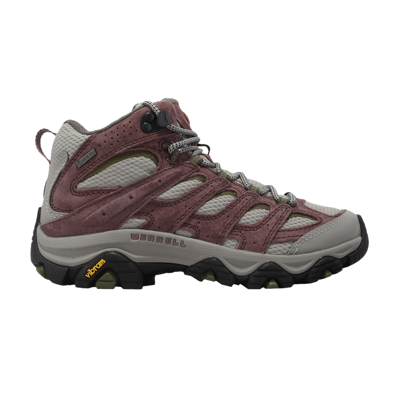 Pre-owned Merrell Wmns Moab 3 Mid Gore-tex 'marron Paloma' In Red