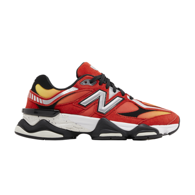 Pre-owned New Balance Dtlr X 9060 'fire Sign' In Red