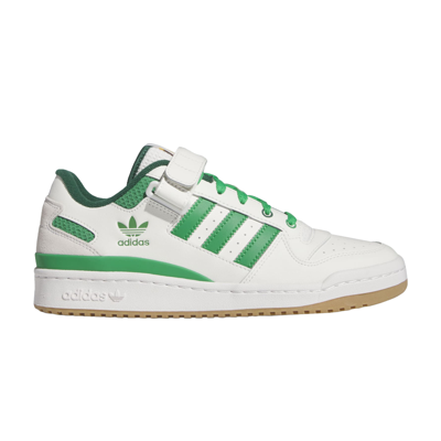 Pre-owned Adidas Originals Forum Low 'white Green Gum'