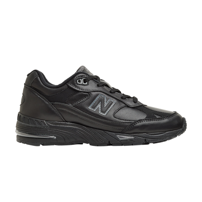 Pre-owned New Balance Wmns 991 Made In England 'black Grey'