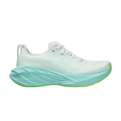 Pre-owned Asics Wmns Novablast 4 'white Illuminate Mint'