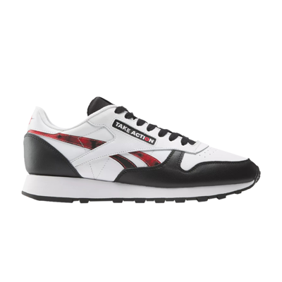 Pre-owned Reebok Global Citizen X Classic Leather 'take Action' In White