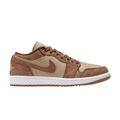 Pre-owned Air Jordan Wmns  1 Low Se 'legend Coffee' In Brown