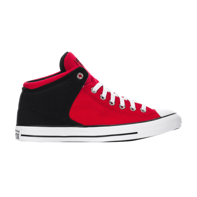Pre-owned Converse Chuck Taylor All Star High Street Mid 'red Black'