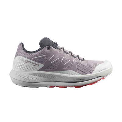 Pre-owned Salomon Wmns Pulsar Trail 'quail Lunar Rock' In Purple