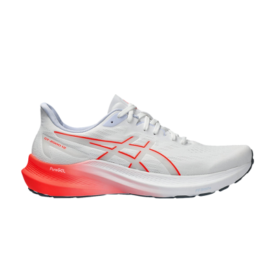 Pre-owned Asics Gt 2000 12 'white Sunrise Red'