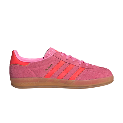 Pre-owned Adidas Originals Wmns Gazelle Indoor 'beam Pink Solar Red'