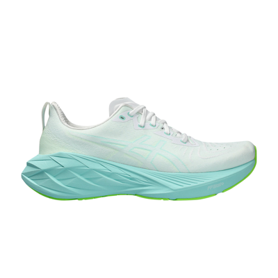 Pre-owned Asics Novablast 4 'white Illuminate Mint'