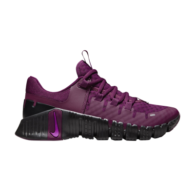 Pre-owned Nike Wmns Free Metcon 5 'bordeaux' In Purple
