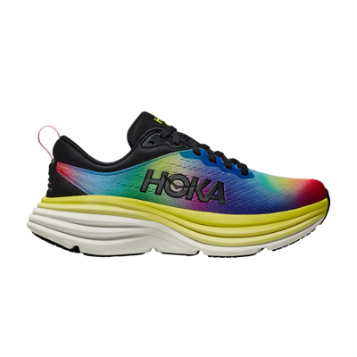 Pre-owned Hoka Wmns Bondi 8 'rainbow' In Multi-color