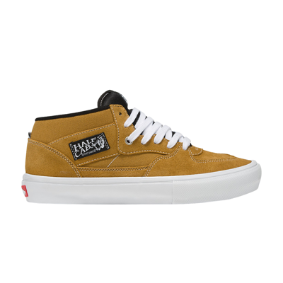 Pre-owned Vans Skate Half Cab 'gold White'