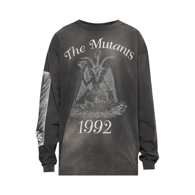 Pre-owned Saint Michael The Mutants Long-sleeve Tee 'black'