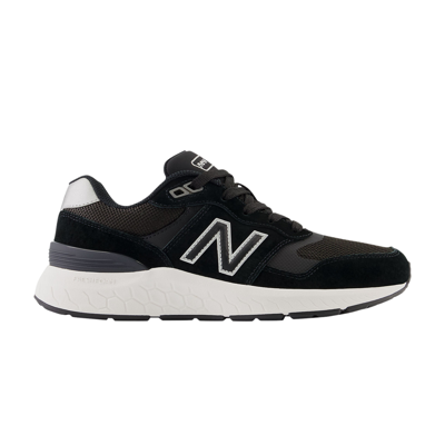 Pre-owned New Balance Wmns Fresh Foam 880v6 Wide 'black Metallic Silver'