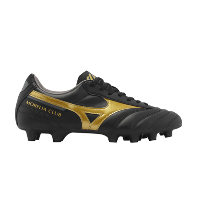 Pre-owned Mizuno Morelia 2 Club 'black Gold'