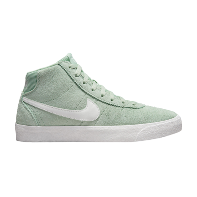 Pre-owned Nike Wmns Bruin High Sb 'enamel Green'