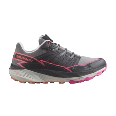 Pre-owned Salomon Wmns Thundercross 'plum Kitten Pink Glow' In Grey