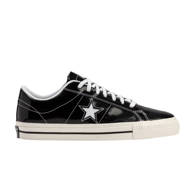 Pre-owned Converse One Star Low 'black Patent'