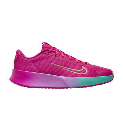 Pre-owned Nike Wmns Court Vapor Lite 2 Premium Hc 'fireberry' In Pink