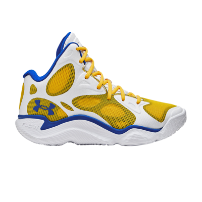 Pre-owned Curry Brand Curry Spawn Flotro 'dub Nation' In Yellow
