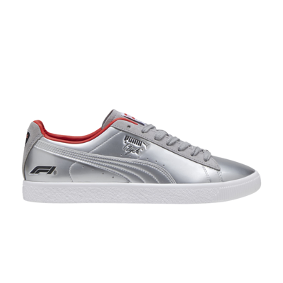 Pre-owned Puma Formula 1 X Clyde 'las Vegas Grand Prix' In Silver