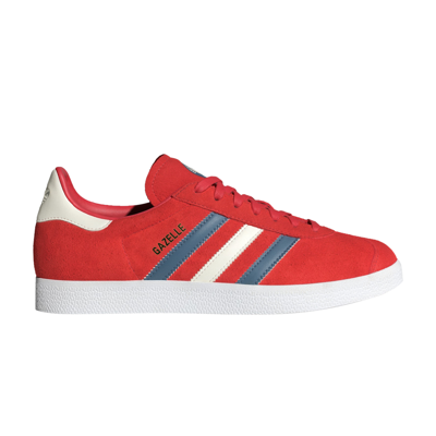 Pre-owned Adidas Originals Gazelle 'national Team Retro Collection - Chile' In Red