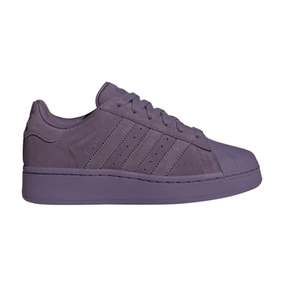 Pre-owned Adidas Originals Wmns Superstar Xlg 'shadow Violet' In Purple
