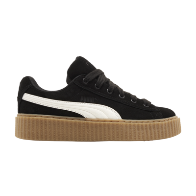 Pre-owned Puma Fenty X Wmns Creeper Phatty 'black Warm White' In Purple