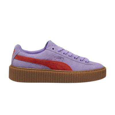 Pre-owned Puma Fenty X Creeper Phatty 'lavender Burnt Red' In Purple