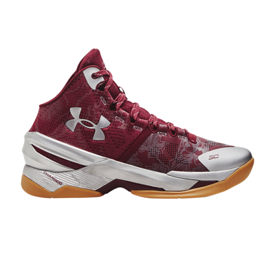 Pre-owned Under Armour Curry 2 Retro 'domaine' In Red