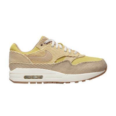 Pre-owned Nike Wmns Air Max 1 Se 'buff Gold Corduroy' In Yellow