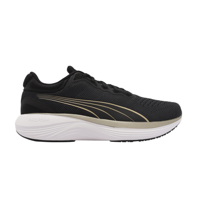 Pre-owned Puma Scend Pro Engineered 'black Gold White'