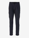 HERNO HERNO TECHNICAL CARGO TROUSERS