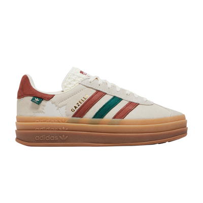 Pre-owned Adidas Originals Wmns Gazelle Bold 'maple Leaf' In Cream