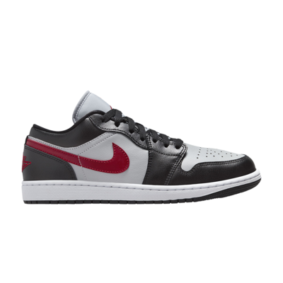 Pre-owned Air Jordan Wmns  1 Low 'wolf Grey Gym Red'