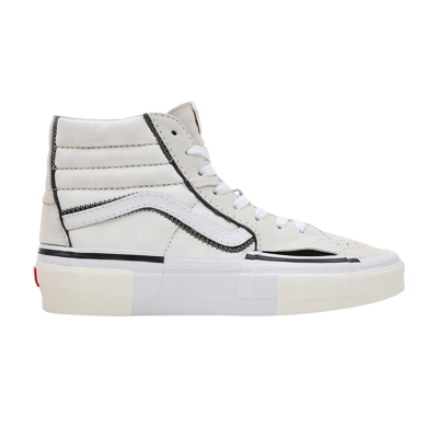 Pre-owned Vans Sk8-hi 'reconstruct - Marshmallow' In White