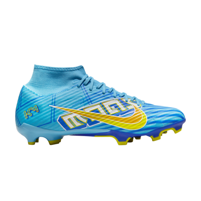 Pre-owned Nike Kylian Mbappé X Zoom Mercurial Superfly 9 Academy Fg Mg 'motivation Pack' In Blue